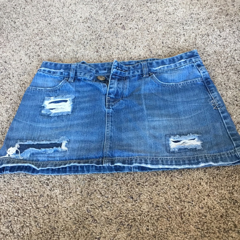Denim skirt